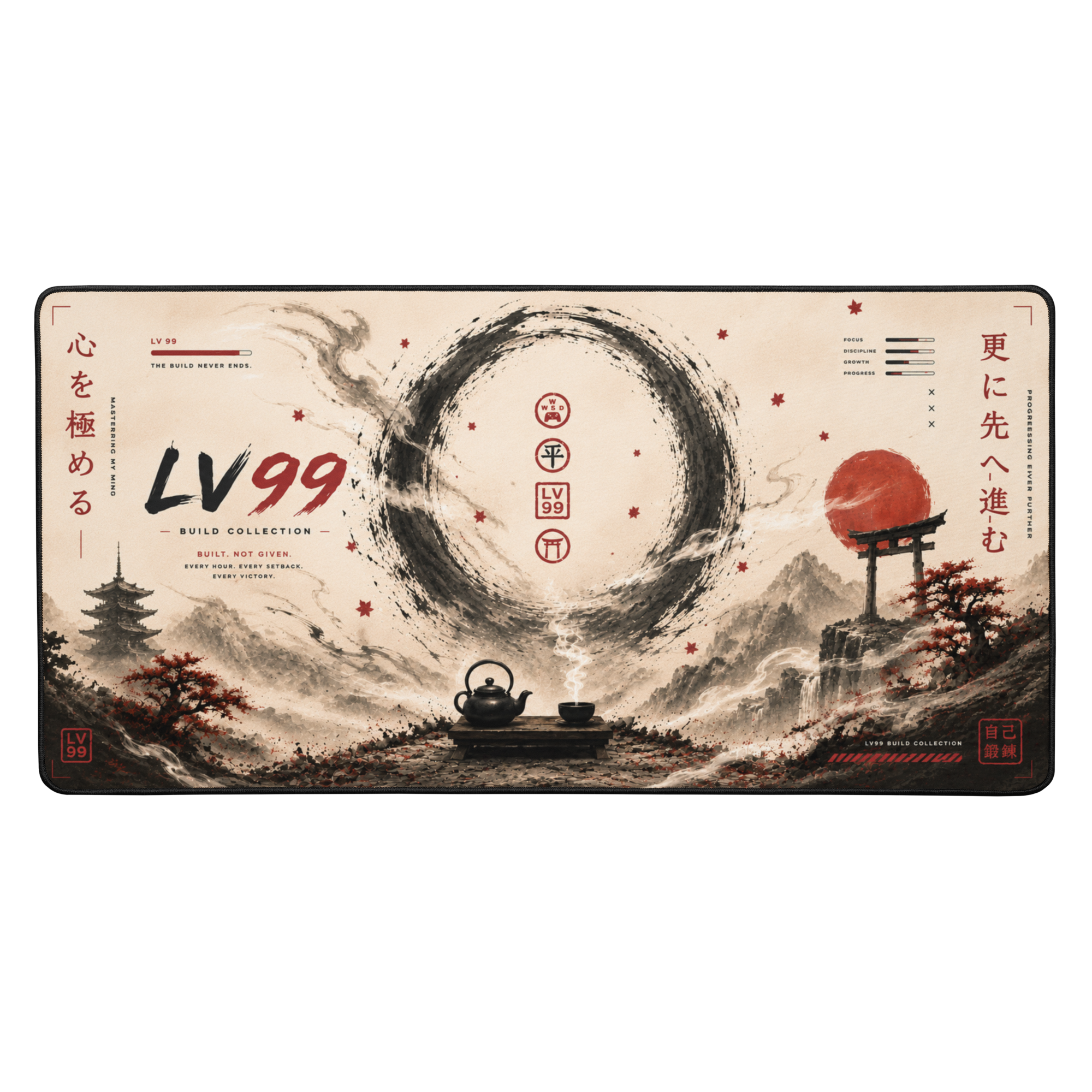 LV99 Build Collection Extended Desk Mat